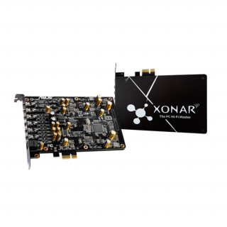 Asus XONAR_AE 7.1 PCIe gaming sound card with 192kHz/24-bit Hi-Res audio quality PC