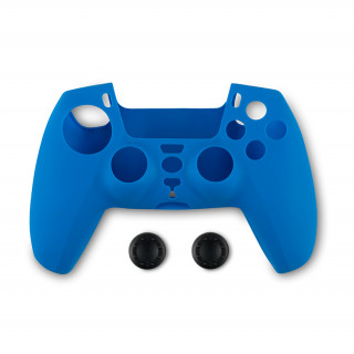 Spartan Gear - Kontroller Szilikon védőtok és Thumb Grips - Kék (PS5) PS5