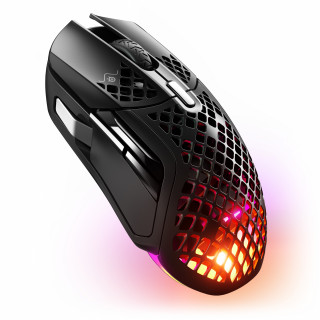 Steelseries Aerox 5 optikai Bluetooth / vezeték nélküli gaming egér fekete (62406) PC