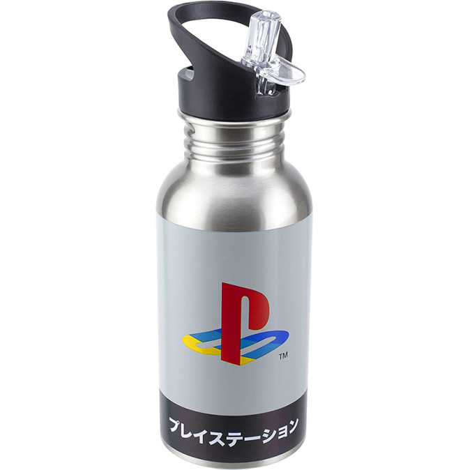 Paladone Playstation Heritage Metal Vizes Palack Ajándéktárgyak