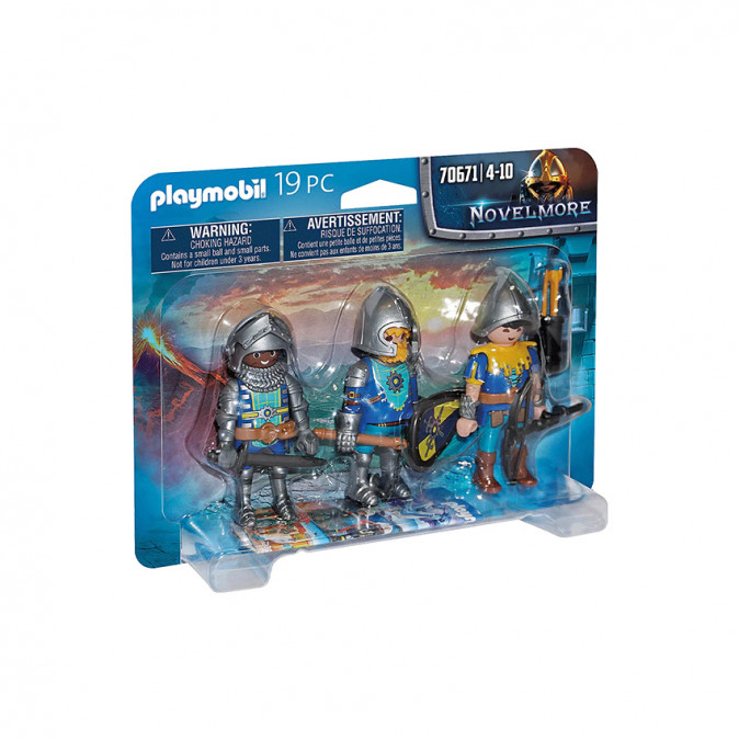 Playmobil Novelmore lovagjai 3-as szett (70671) Játék