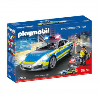 Playmobil Porsche 911 Carrera 4S Rendőrség (70066) Játék