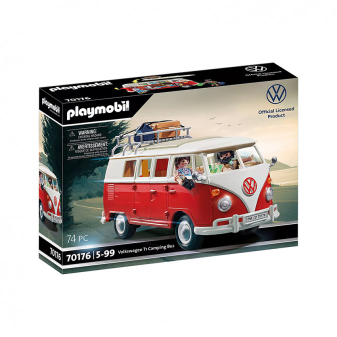 Playmobil Volkswagen T1 kempingbusz (70176) Játék