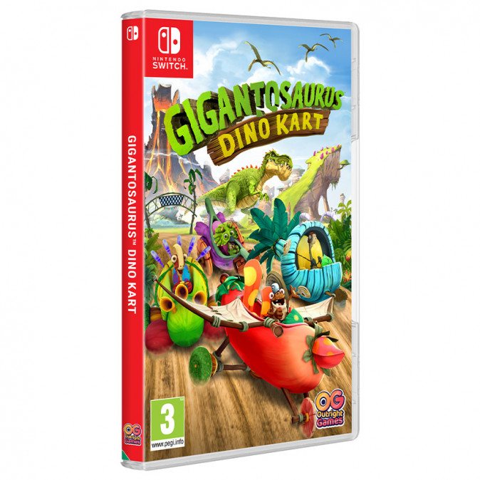 Gigantosaurus: Dino Kart (használt) Nintendo Switch