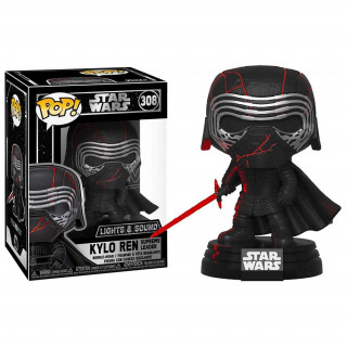 Funko POP! Star Wars: Kylo Ren Sound and Light #308 Vinyl Figura Ajándéktárgyak