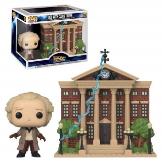 Funko Pop! Back to the Future: Doc w / Clock Tower #15 Vinyl Figura Ajándéktárgyak