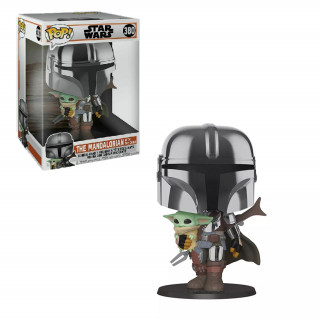 Funko Pop! Star Wars: The Mandalorian holding The Child #380 Vinyl Figura Ajándéktárgyak