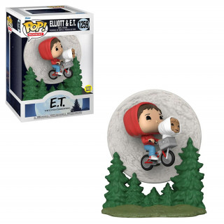 Funko Pop! Moment: Elliot and ET Flying (GITD) #1259 Vinyl Figura Ajándéktárgyak