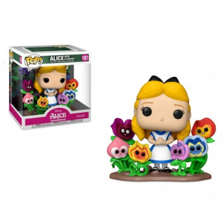 Funko POP! Alice in Wonderland: Alice w/Flowers #1057 Deluxe Vinyl Figura Ajándéktárgyak