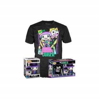 Funko Pop! DC Comics: The Joker Vinyl Figura with Speaker Tee Box & T-Shirt XL Szett Ajándéktárgyak