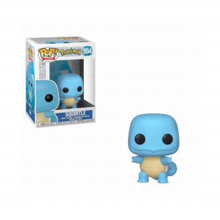 Funko Pop! Games: Pokemon - Squirtle Carapuce - Schiggy #504 Vinyl Figura Ajándéktárgyak