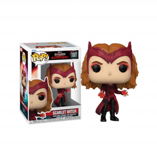 Funko Pop! Marvel: Dr. Strange in The Multiverse of Madness - Scarlet Witch #1007 Bobble-Head Vinyl Figura Ajándéktárgyak