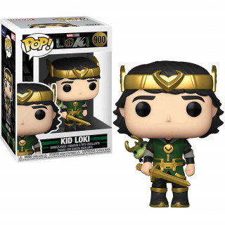 Funko POP! Marvel Loki - Kid Loki #900 Bobble-Head Vinyl Figura Ajándéktárgyak