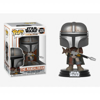 Funko Pop! Star Wars: The Mandalorian - The Mandalorian #326 Bobble-Head Vinyl Figura Ajándéktárgyak