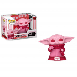 Funko Pop! Star Wars: Valentines: Grogu with cookies #493 Vinyl Figura Ajándéktárgyak