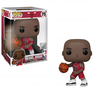 Funko Pop! Jumbo Basketball NBA: Chicago Bulls - Michael Jordan (Red Jersey) #75 Vinyl Figura Ajándéktárgyak