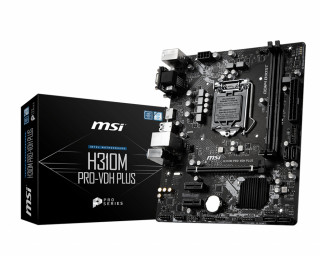 MSI H310M PRO-VDH PLUS Intel H310 LGA1151 mATX alaplap PC