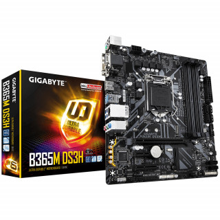 Gigabyte GA-B365M-DS3H Intel B365 LGA1151 mATX alaplap PC