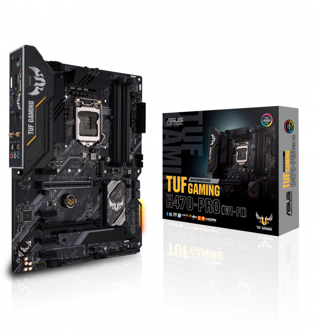 ASUS TUF GAMING H470-PRO (WI-FI) Intel H470 LGA1200 ATX alaplap PC