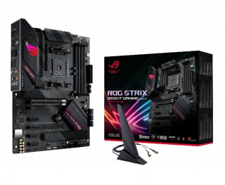 Asus Alaplap - AMD ROG STRIX B550-F GAMING (WI-FI) AM4 (B550, 4xDDR4 5100MHz, 6xSATA3, 2x M.2, 6xUSB2.0, 8xUSB3.2) PC