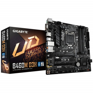 Gigabyte B460M D3H alaplap LGA 1200 Micro ATX PC