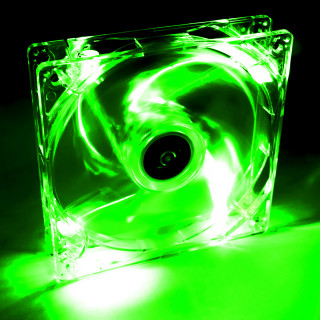 Akyga AW-12A-BG System Fan 12cm Green LED oem PC