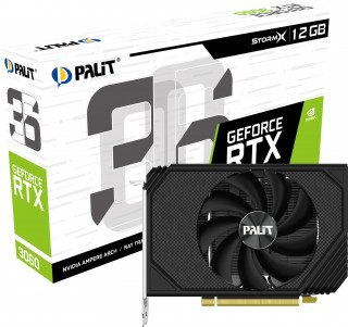 PALIT GeForce RTX 3060 StormX 12GB GDDR6 192-bit Videókártya PC