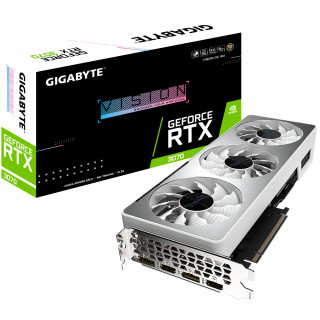 GIGABYTE GeForce VISION RTX 3070 8GB OC GDDR6 256bit (GV-N3070VISION OC-8GD 2.0) Videokártya PC