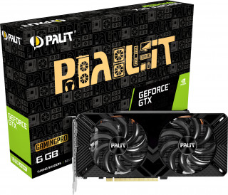 Palit GeForce GTX 1660Super GamingPro 6GB GDDR6 videokártya PC