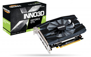 INNO3D GeForce GTX 1650 Compact X1 Videokártya (N16501-04D6-1177VA19) PC