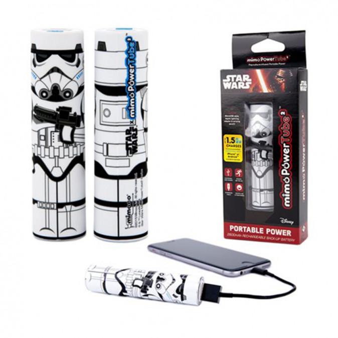 Star Wars MimoPowerTube2 Rohamosztagos Powerbank 2600mAh Mobil