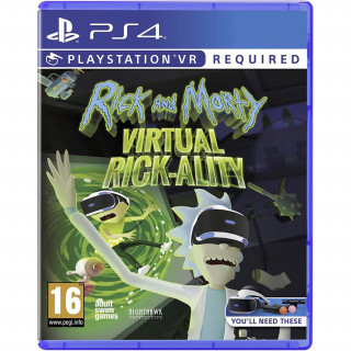 Rick and Morty's Virtual Rick-Ality (VR) PS4