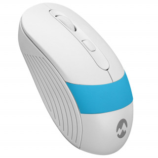 Everest SM-18 Mouse (Fehér/Kék) PC