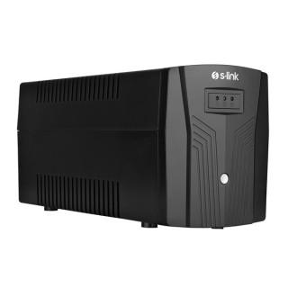 S-Link szünetmentes 1500VA - SL-UP1500 (1500VA, 50/60Hz, 230V, 2 db töltő aljzat) PC