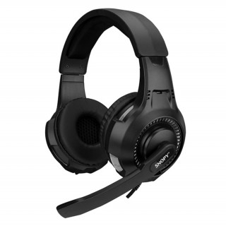 Snopy Headset - SN-8800 "GAMETIME" RGB (Fekete-Piros) PC