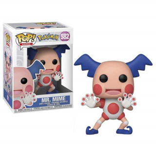 Funko Pop! Games: Pokemon- Mr. Mime (EMEA) #582 Vinyl Figura Ajándéktárgyak