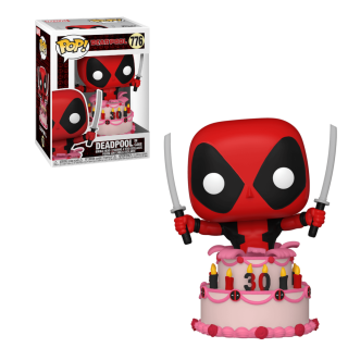 Funko Pop! Marvel: Deadpool 30th- Deadpool in Cake # 776 Vinyl Figura Ajándéktárgyak