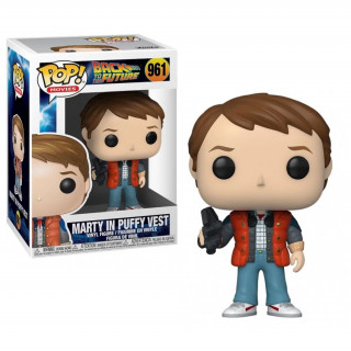 Funko Pop! Movies: BTTF- Marty in Puffy Vest #961 Vinyl Figure Ajándéktárgyak