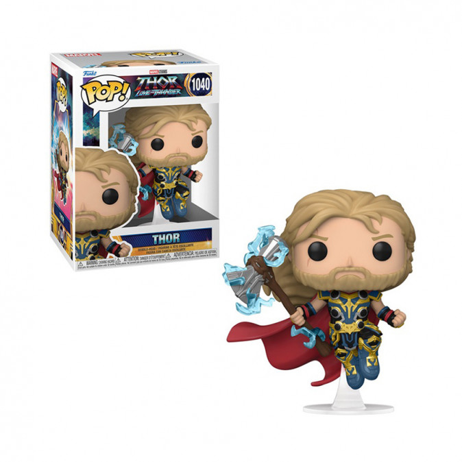 Funko Pop! Marvel: Thor Love and Thunder - Thor #1040 Bobble-Head Vinyl Figura Ajándéktárgyak
