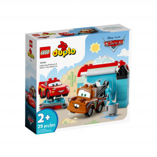 LEGO DUPLO Villám McQueen és Matuka vidám autómosása (10996) Játék