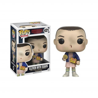 Funko Pop! TV: Stranger Things - Eleven (Eggos) #421 Vinyl Figura Ajándéktárgyak