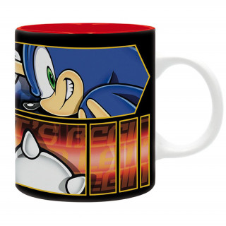 Sonic - Bögre - 320 ml - Sonic & Knuckles - Abystyle Ajándéktárgyak