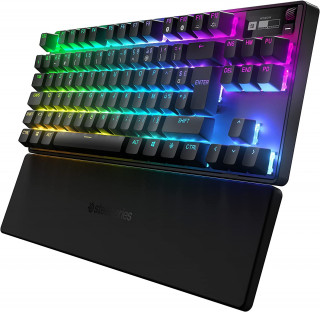 Steelseries Apex Pro TKL (2023) USB Mechanikus Gaming Billentyűzet UK (Fekete) (használt) PC