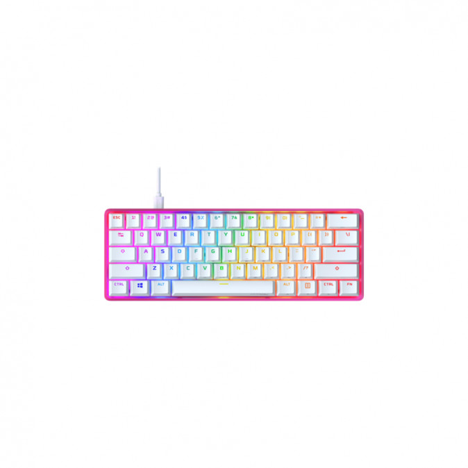 HyperX Vezetékes Billentyűzet Alloy Origins 60 RGB Pink - US PC