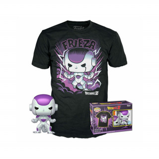 Funko Pop! & Tee (Adult): Dragon Ball Z - Frieza 4th Form Vinyl Figura & Póló (XL) Ajándéktárgyak