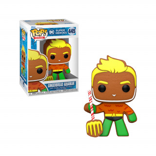 Funko Pop! Heroes: DC Super Heroes Holiday - Gingerbread Aquaman #445 Vinyl Figura Ajándéktárgyak