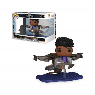 Funko Pop! Rides Super Deluxe: Marvel Black Panther Wakanda Forever - Shuri in Sunbird #110 Bobble-Head Vinyl Figura Ajándéktárgyak