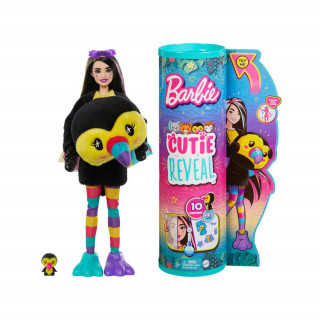 Barbie Cutie Reveal Meglepetés Baba Tukán (4. Sorozat) (HKR00) Játék