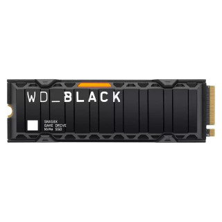 Western Digital 1TB M.2 2280 NVMe SN850X Hűtőbordával (Fekete) PC