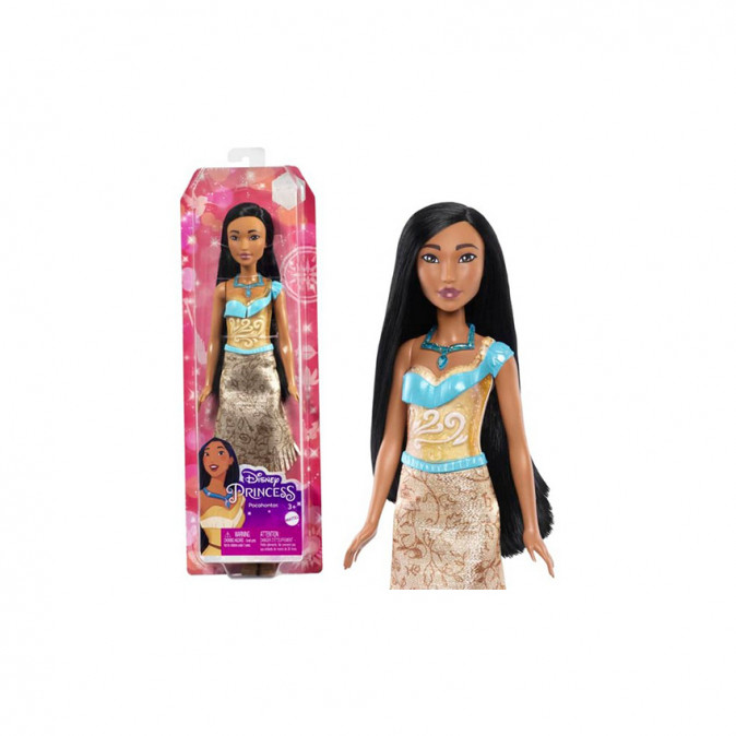 Mattel Disney Sparkle Princess Pocahontas (HLW02-HWL07) Játék